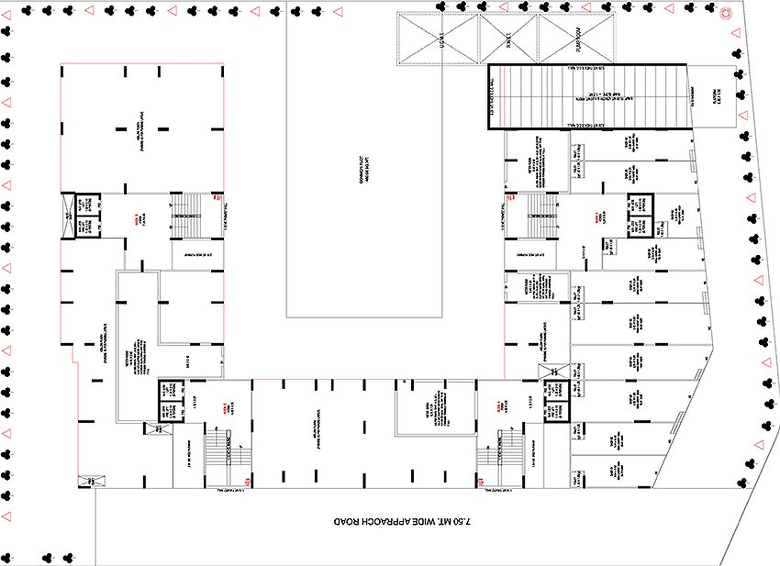 Master Plan of Shiv Shivam Sky in New Maninagar, Ahmedabad - Image 164728