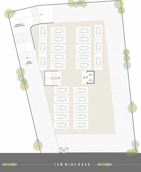 Master Plan of Shree The Solotaire in Gotri, Vadodara - Image 95585