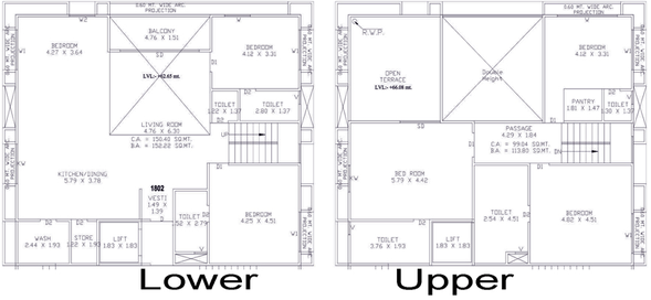 4 BHK Penthouse in GBR Roycce Castello in Vesu, Surat - Image 703290