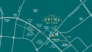 Location of W The Prime Sky View - Image 95593