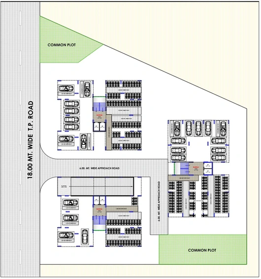 Master Plan of Kanha Nest Elina in Nava Naroda, Ahmedabad - Image 97650