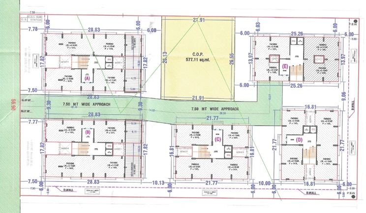 Master Plan of J Eklera Silent Residency in Valak, Surat - Image 95639