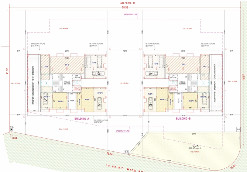 Master Plan of Swastik Forestaa in Pal, Surat - Image 95649