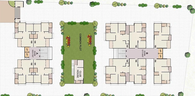 Master Plan of Bhumi Nand Vatika in Nikol, Ahmedabad - Image 191972