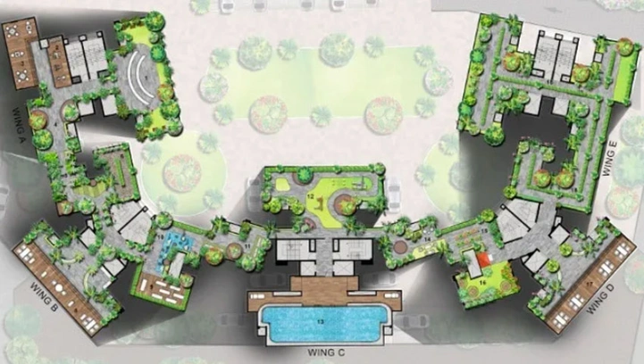 Master Plan of Wadhwana Blu Pearl in Virar West, Palghar - Image 17273