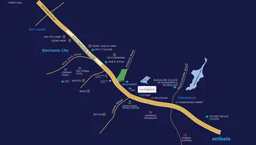 Location of Shriram Codename Electronic City - Image 96715
