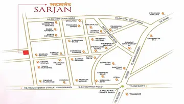 Location of Shreeji Sahjanand Sarjan - Image 154008