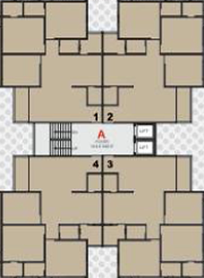 Floor Plan of Sneh Kunj Elegance in Kudasan, Gandhinagar - Image 154132