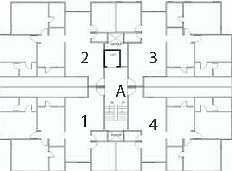 Floor Plan of Sangath IPL Terraces in Sargasan, Gandhinagar - Image 154032