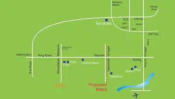 Location of Sangath IPL Terraces - Image 154053