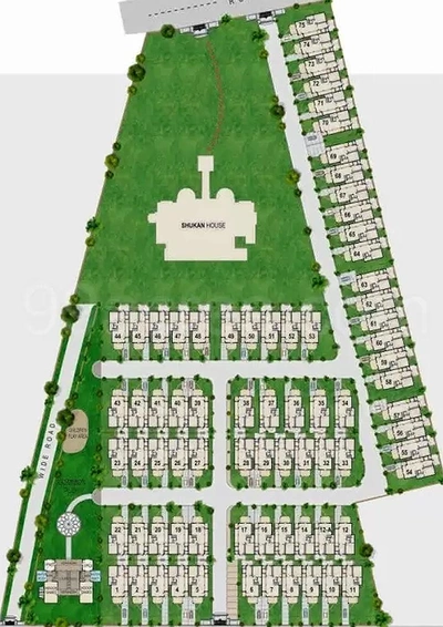 Master Plan of Shukan Palace in Koba, Gandhinagar - Image 169420