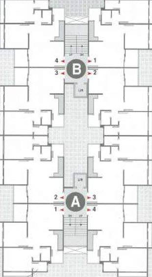 Floor Plan of Shiv Kabir Paradise in Sargasan, Gandhinagar - Image 152207