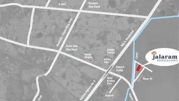 Location of Jalaram Bunglows - Image 95707