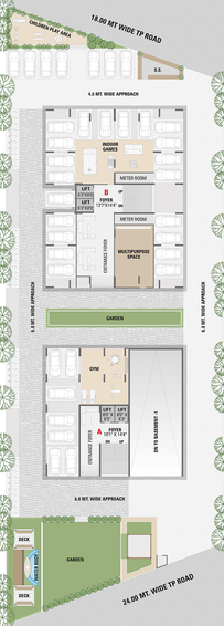 Master Plan of Royal Rosevill Regius in Sargasan, Gandhinagar - Image 151920