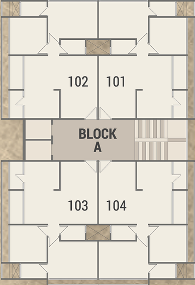Floor Plan of Sharda Devshree in Randheja, Gandhinagar - Image 152282