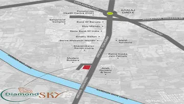 Location of Maruti Diamond Sky - Image 152489