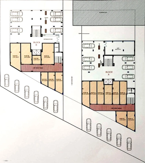 Master Plan of Pramukh Shree in Uvarsad, Gandhinagar - Image 164678