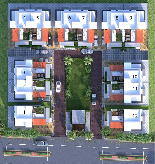 Master Plan of Fortune Kimberly in Raysan, Gandhinagar - Image 151944