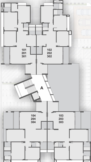 Floor Plan of Saumya Shree Satvat in Raysan, Gandhinagar - Image 151892
