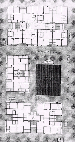 Master Plan of Radhe Vraj Skyline in Dahegam, Gandhinagar - Image 169381