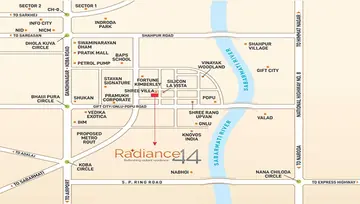Location of Prakshi Radiance 44 - Image 151806