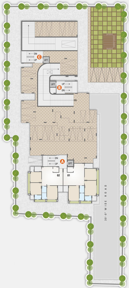 Master Plan of Ratna Mohan Shree Ugati Residency in Ghatlodiya, Ahmedabad - Image 97803
