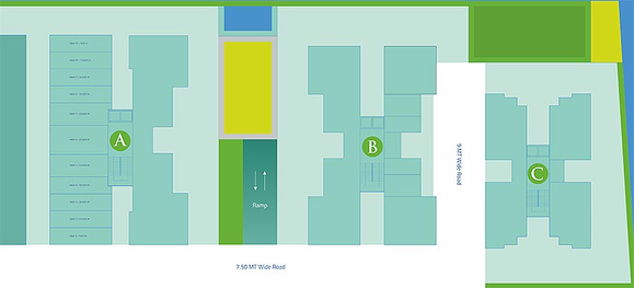 Master Plan of Yashmin Texas Garden Home in Raysan, Gandhinagar - Image 151405