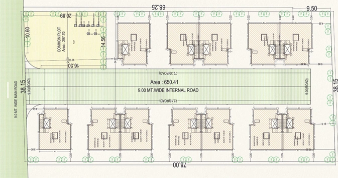Master Plan of Viswam Aarana Villa in Sevasi, Vadodara - Image 96165