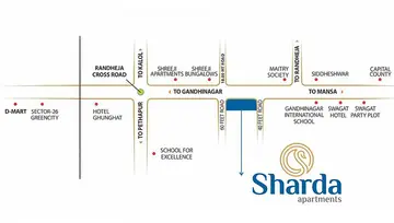 Location of Sharda Residency - Image 151302