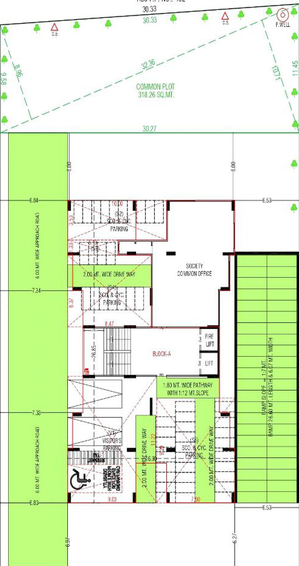 Master Plan of Nia Nami Riverside 46 in Raysan, Gandhinagar - Image 162873