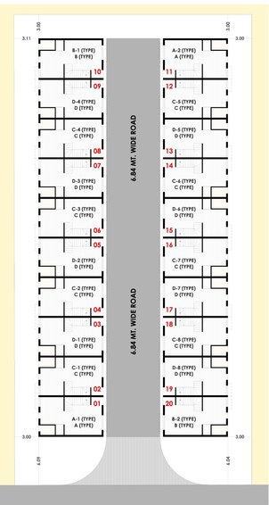 Master Plan of Shree Pavitra Villa in Kathwada, Ahmedabad - Image 97710