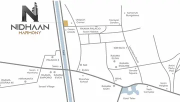 Location of Nidhaan Harmoney - Image 96179