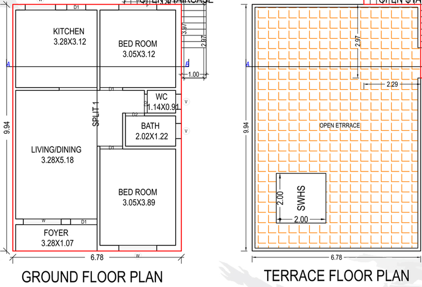 2 BHK House/Villa in Pramukhraj Residency in Waghodia Road, Vadodara - Image 699369