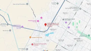 Location of Landmark Vaidehi Elegance - Image 171141