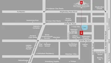 Location of Bhavans Ratnabhavan Residency - Image 104044