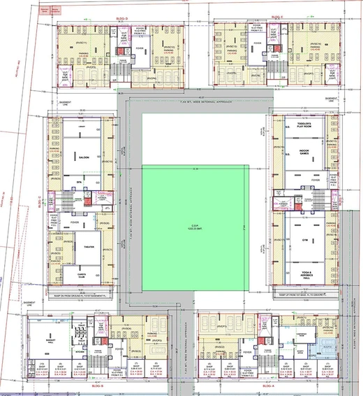 Master Plan of Avadh Miliana in Vesu, Surat - Image 174892