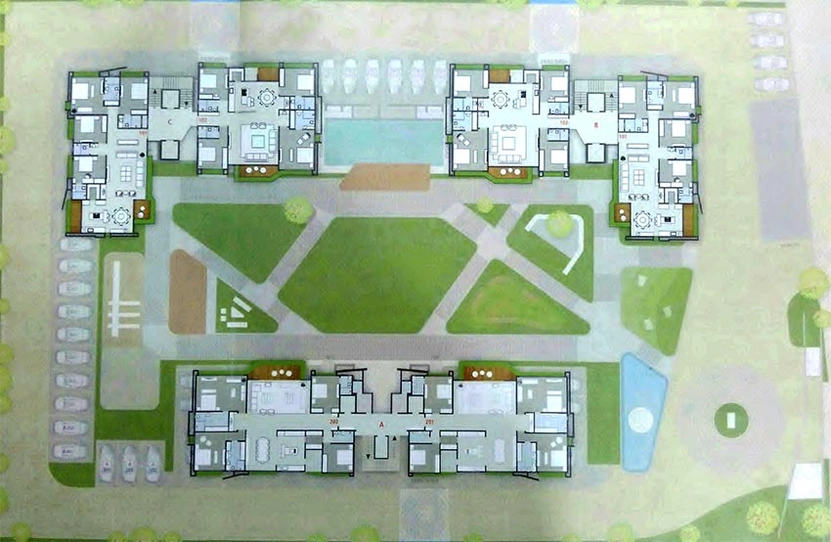 Master Plan of Siddheshwar Sahjanand Prasth in Mota Varachha, Surat - Image 178375
