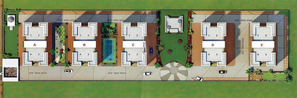 Master Plan of Arya Shikshapatri Heights in Amroli, Surat - Image 179015