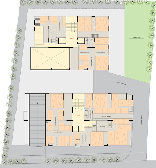 Master Plan of Lilamani Rajul Greens in Paldi, Ahmedabad - Image 127316