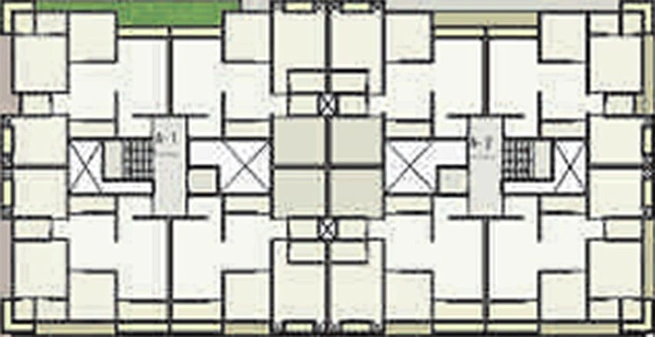 Floor Plan of AG Sentosa Enclave in Godadara, Surat - Image 178880