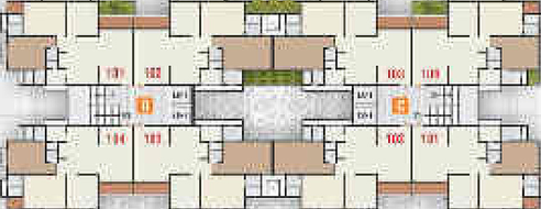 Floor Plan of Pramukh Abode in Sargasan, Gandhinagar - Image 150432