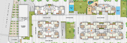 Master Plan of Pramukh Abode in Sargasan, Gandhinagar - Image 150433