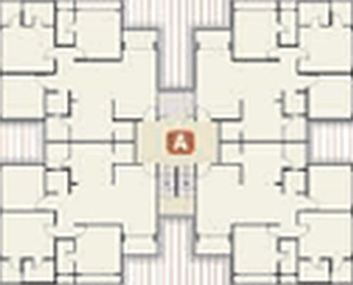 Floor Plan of Aawaass River front in Randesan, Gandhinagar - Image 168995