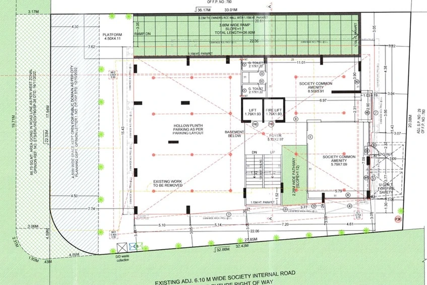 Master Plan of Lalan Ashwamegh Paradise in Paldi, Ahmedabad - Image 95914