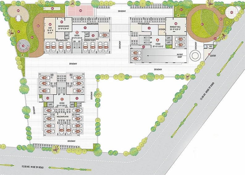 Master Plan of Tulsi Paradise in Sughad, Gandhinagar - Image 150690