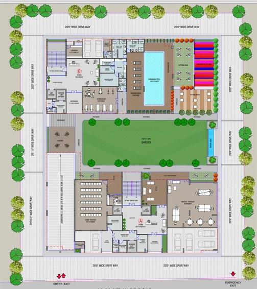 Master Plan of Oriental Viola in Ambli, Ahmedabad - Image 95956