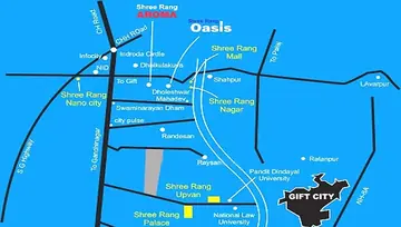 Location of Shree Rang Oasis - Image 169095