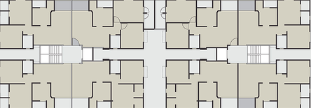 Floor Plan of Aakar Shalvik Shukan Appartment in Vavol, Gandhinagar - Image 150003