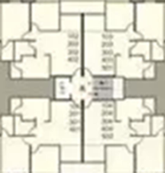 Floor Plan of Satyamev Famosa in Sargasan, Gandhinagar - Image 169090