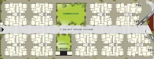 Master Plan of Satyamev Famosa in Sargasan, Gandhinagar - Image 169091